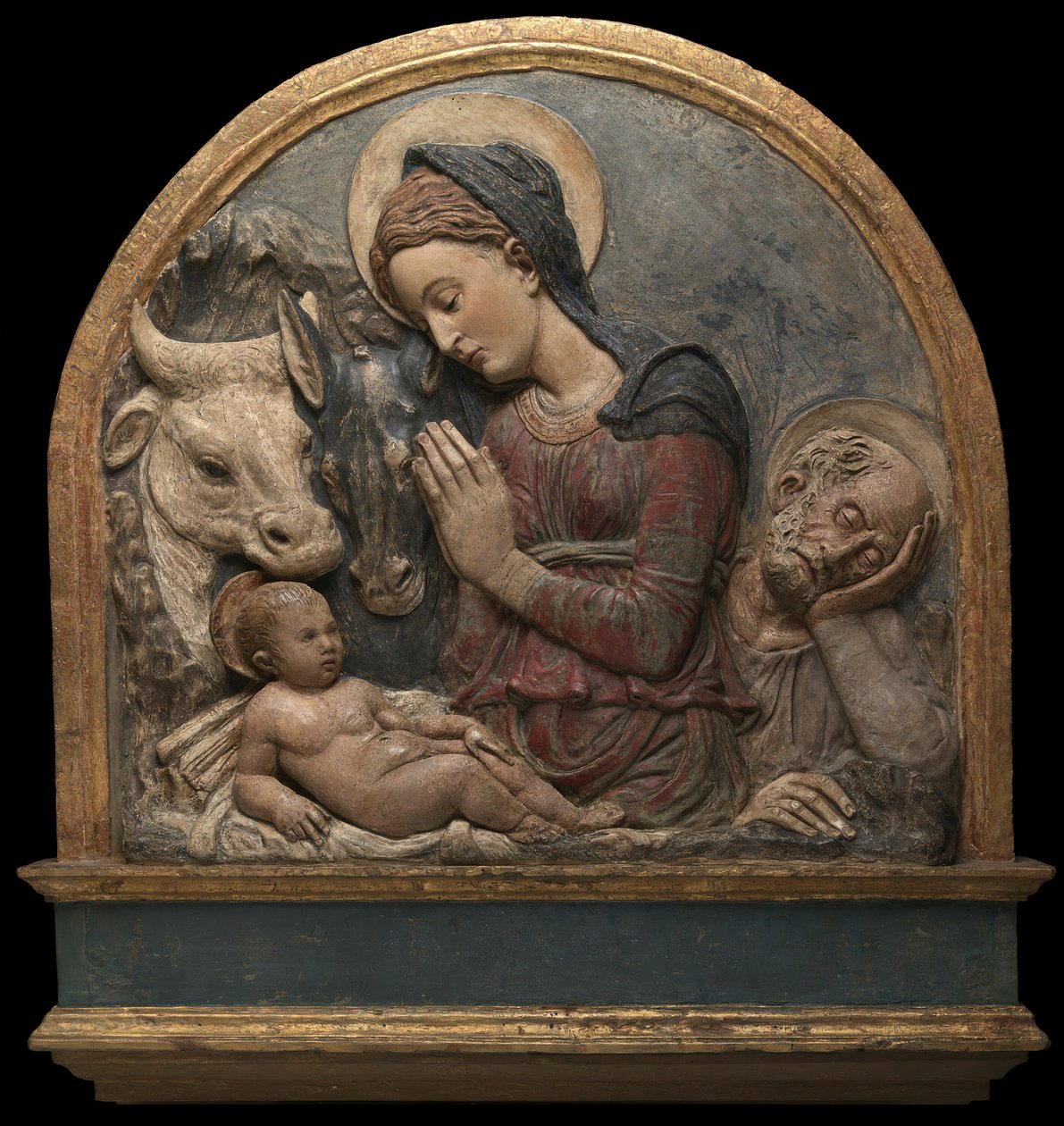 Narodzenia, c. 1465. autorstwa Circle of Donatello