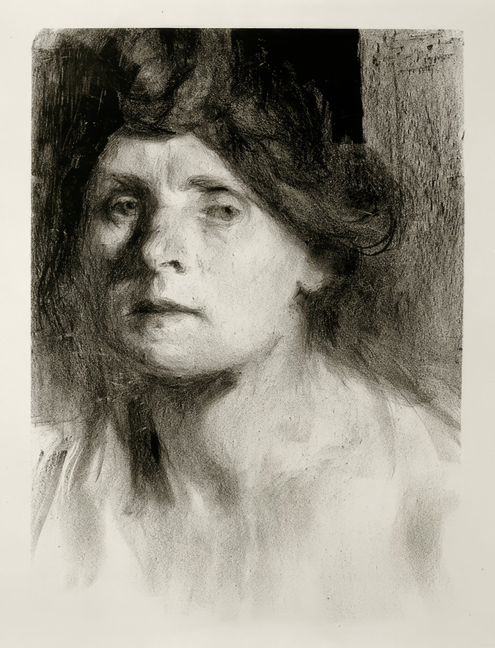 Autoportret autorstwa Clara Siewert