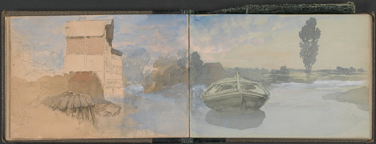 Szkicownik Isle of Wight i Kent autorstwa Clarkson Stanfield