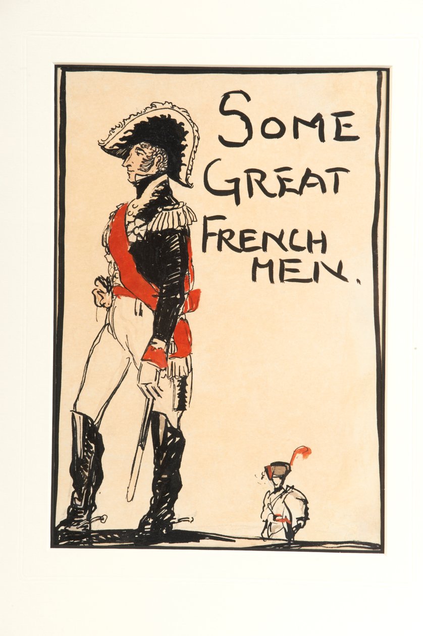 Niektórzy wspaniali Francuzi, 1917 autorstwa Claud Lovat Fraser