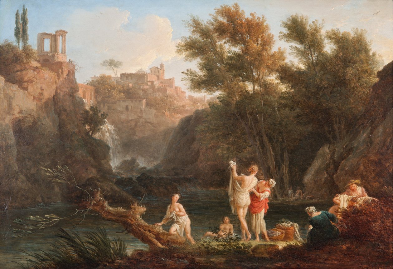 Cztery pory dnia- Wieczór autorstwa Claude Joseph Vernet