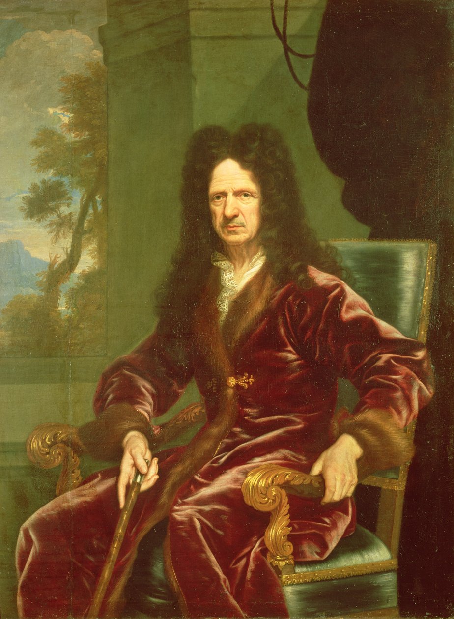 Andre Le Notre (1613-1700) ok. 1700 autorstwa Claude Lefebvre