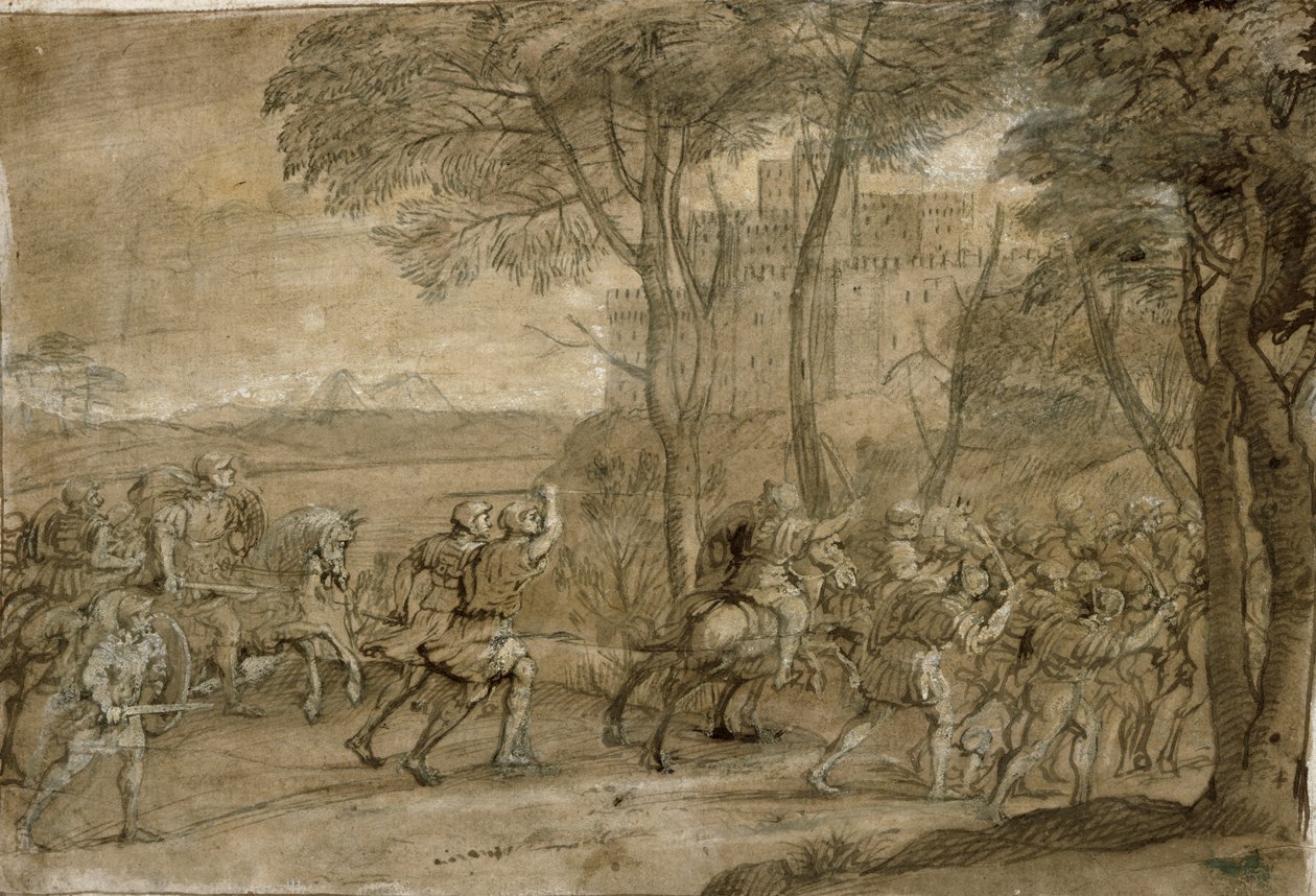 Atak na Cytadelę autorstwa Claude Lorrain