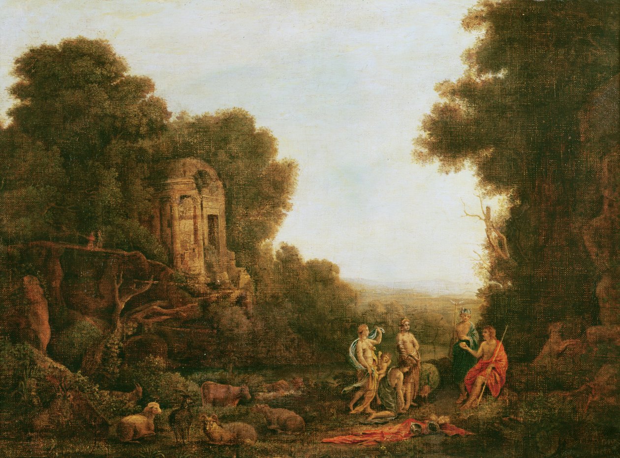Krajobraz autorstwa Claude Lorrain