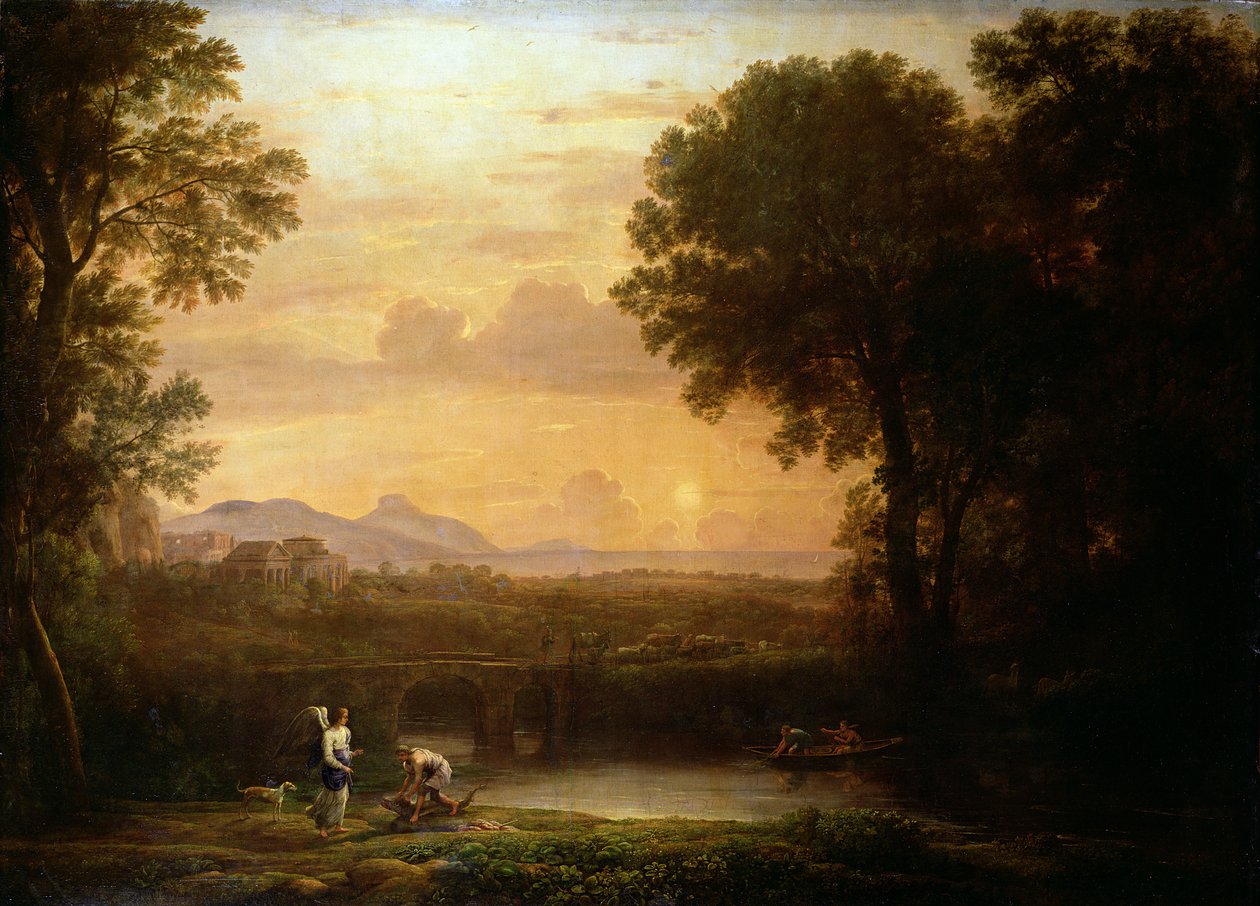 Дускполи дахь ландшафт autorstwa Claude Lorrain