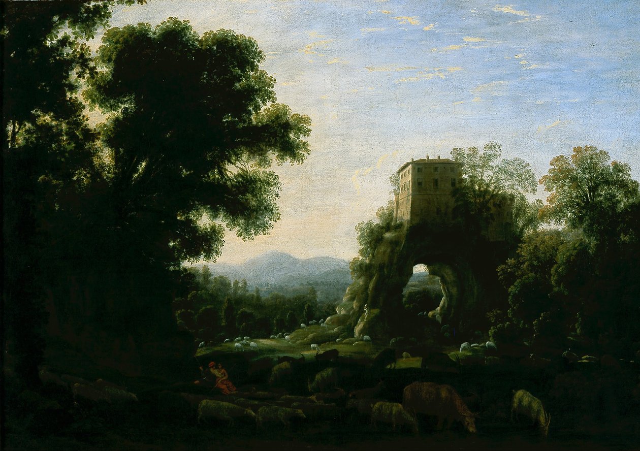 Krajobraz duszpasterski autorstwa Claude Lorrain