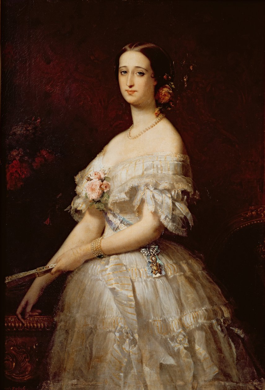 Cesarzowa Eugenia autorstwa Claude Marie Dubufe