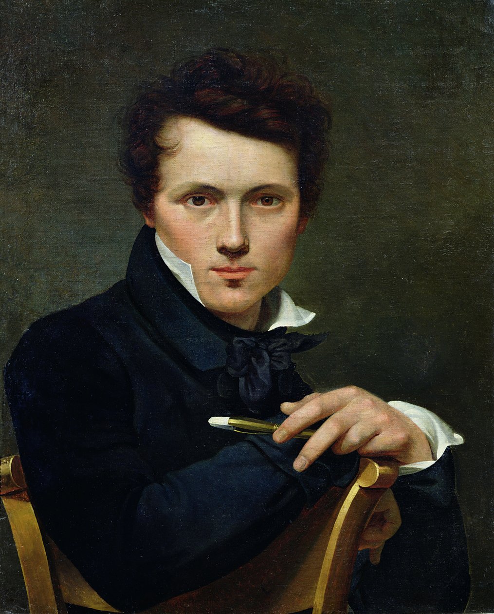 Autoportret, ok. 1818 autorstwa Claude Marie Dubufe