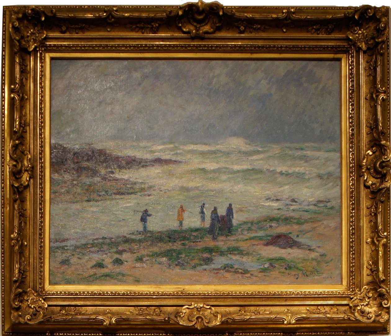 Jivers dhiver autorstwa Claude Monet