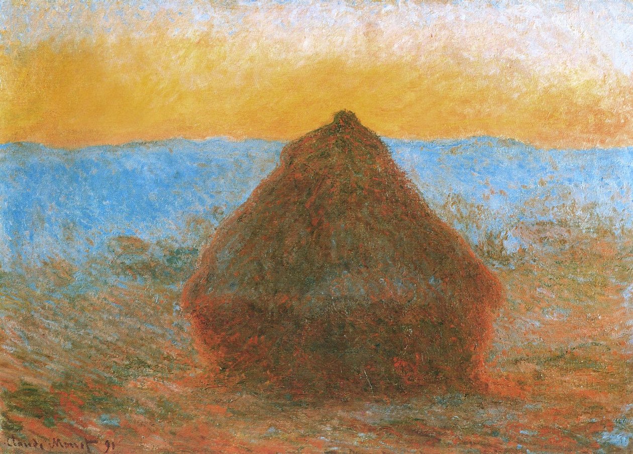 La Meulen autorstwa Claude Monet