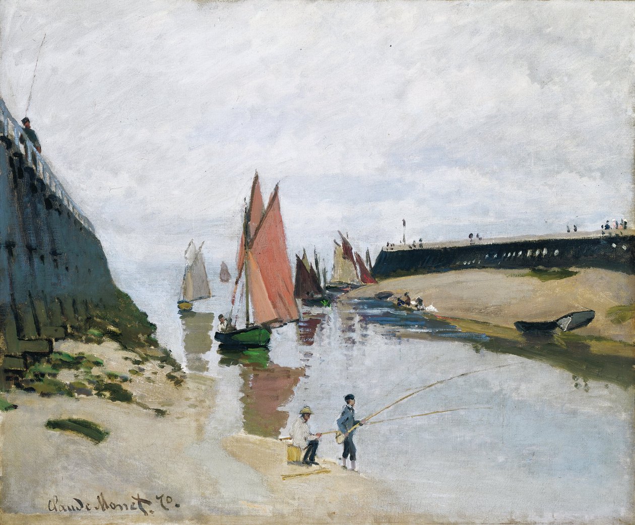 Bordighera autorstwa Claude Monet
