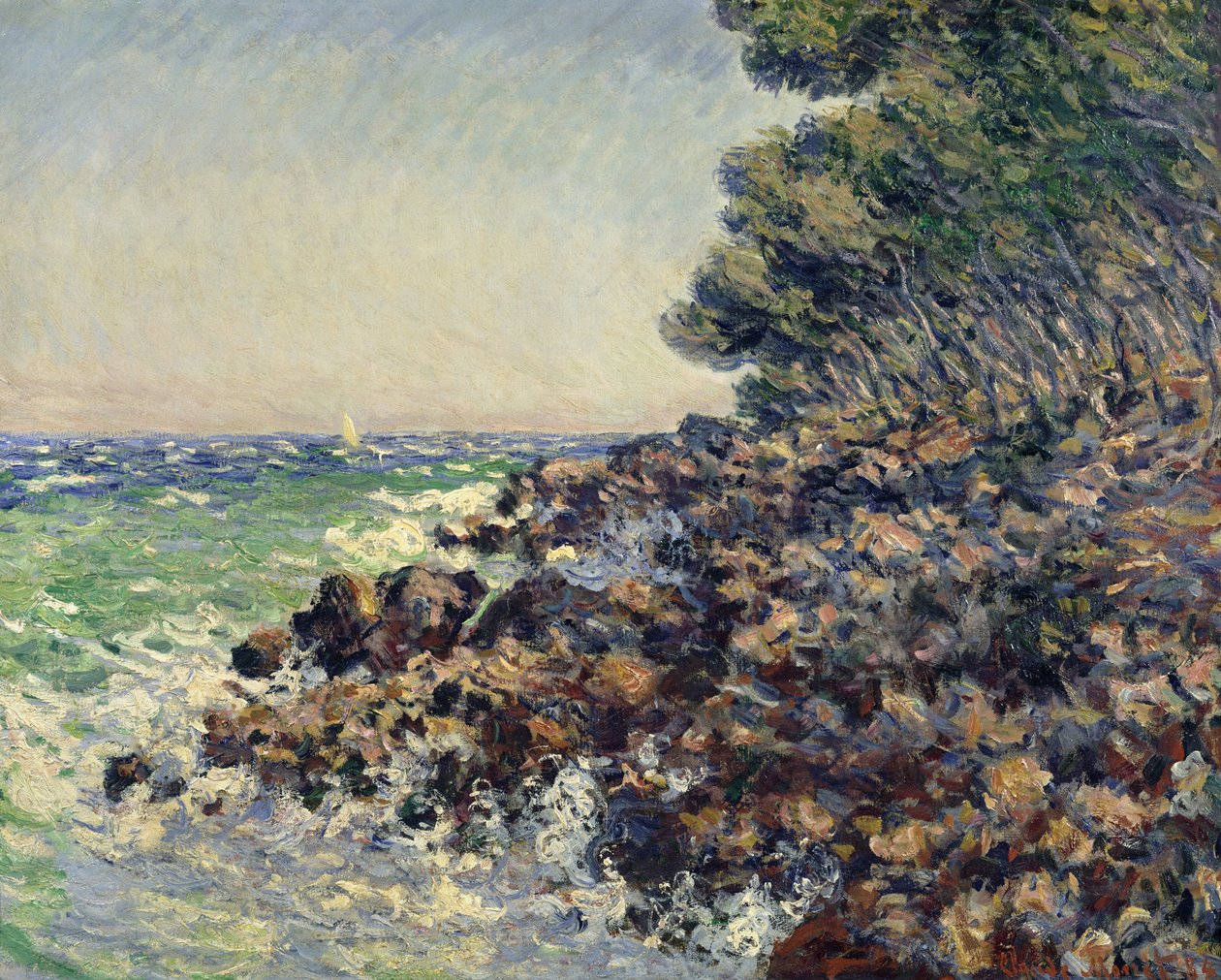 Czapka Martin, 1884 autorstwa Claude Monet