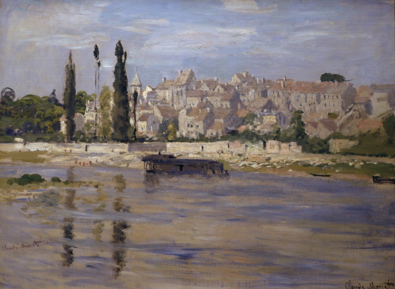 Carrieres-Saint-Denis, 1872 r. autorstwa Claude Monet
