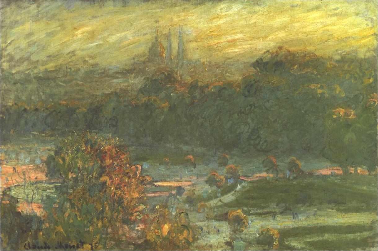 Ogród Tuileries autorstwa Claude Monet