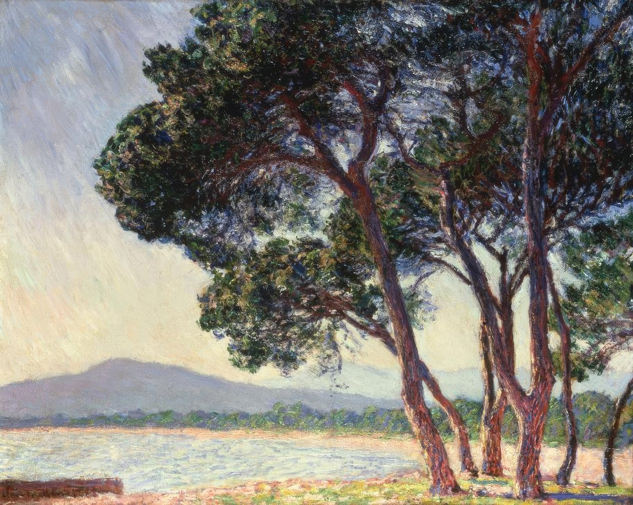Plaża Juan Les-Pins autorstwa Claude Monet