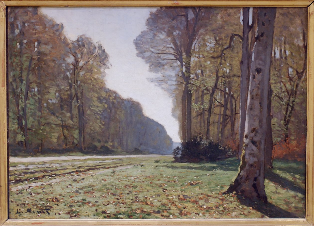 Pavé de Chailly autorstwa Claude Monet