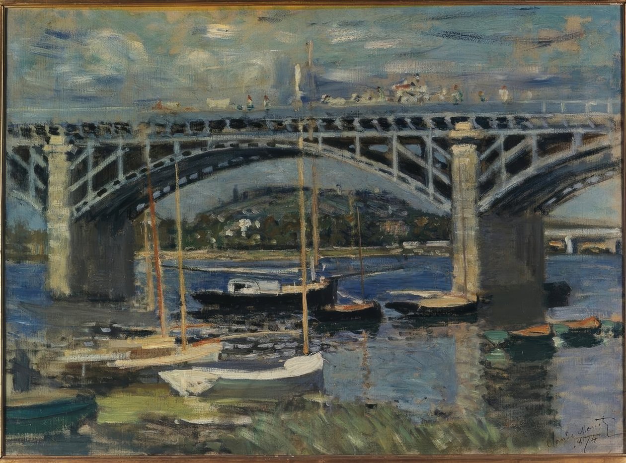 Most Argenteuil autorstwa Claude Monet