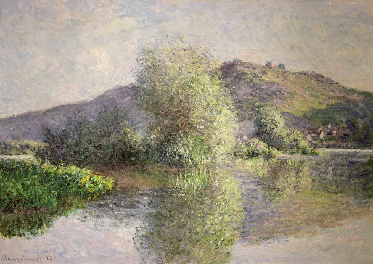 Małe Wyspy w Port-Villez, 1883 r. autorstwa Claude Monet