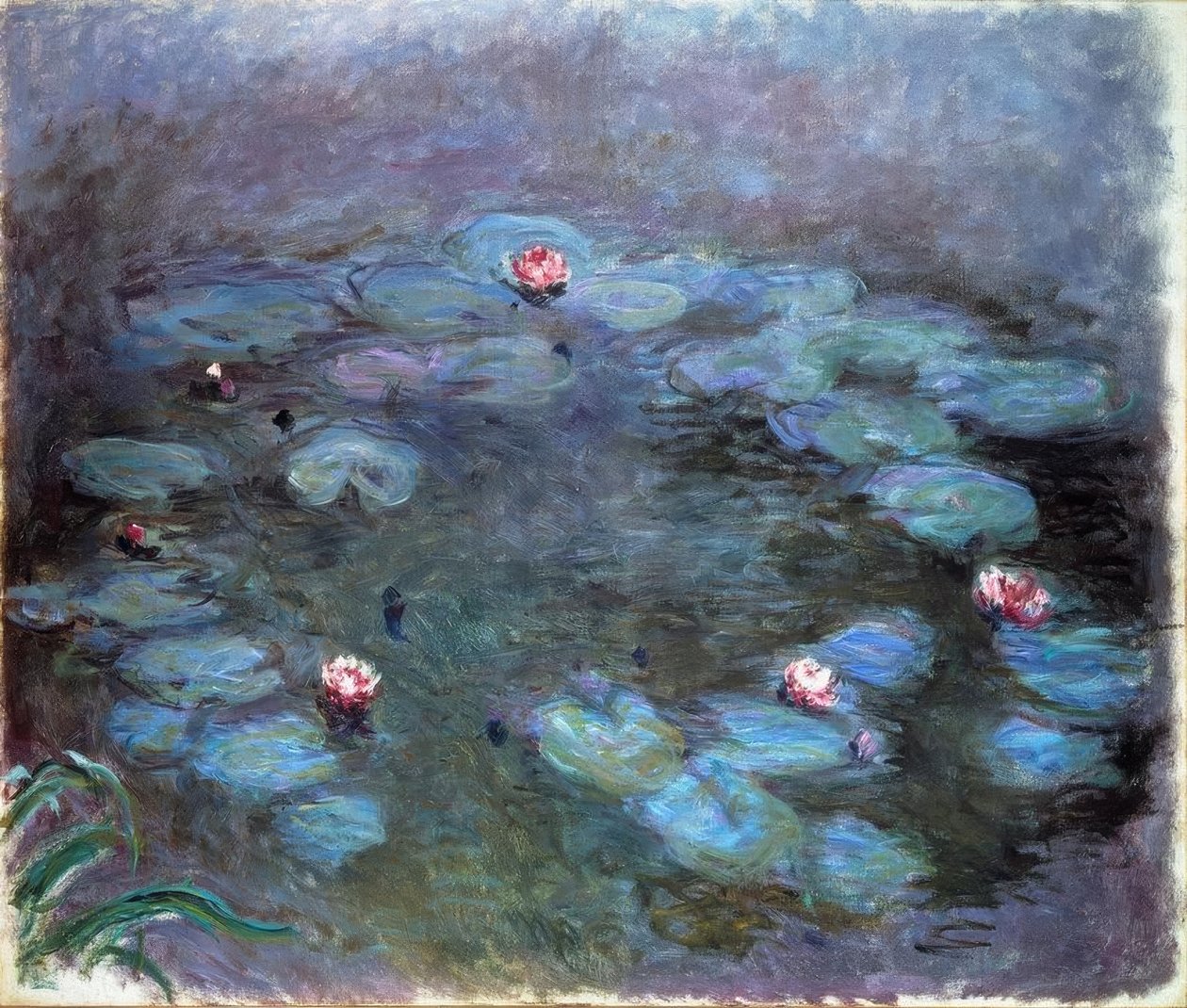 Nimfea autorstwa Claude Monet