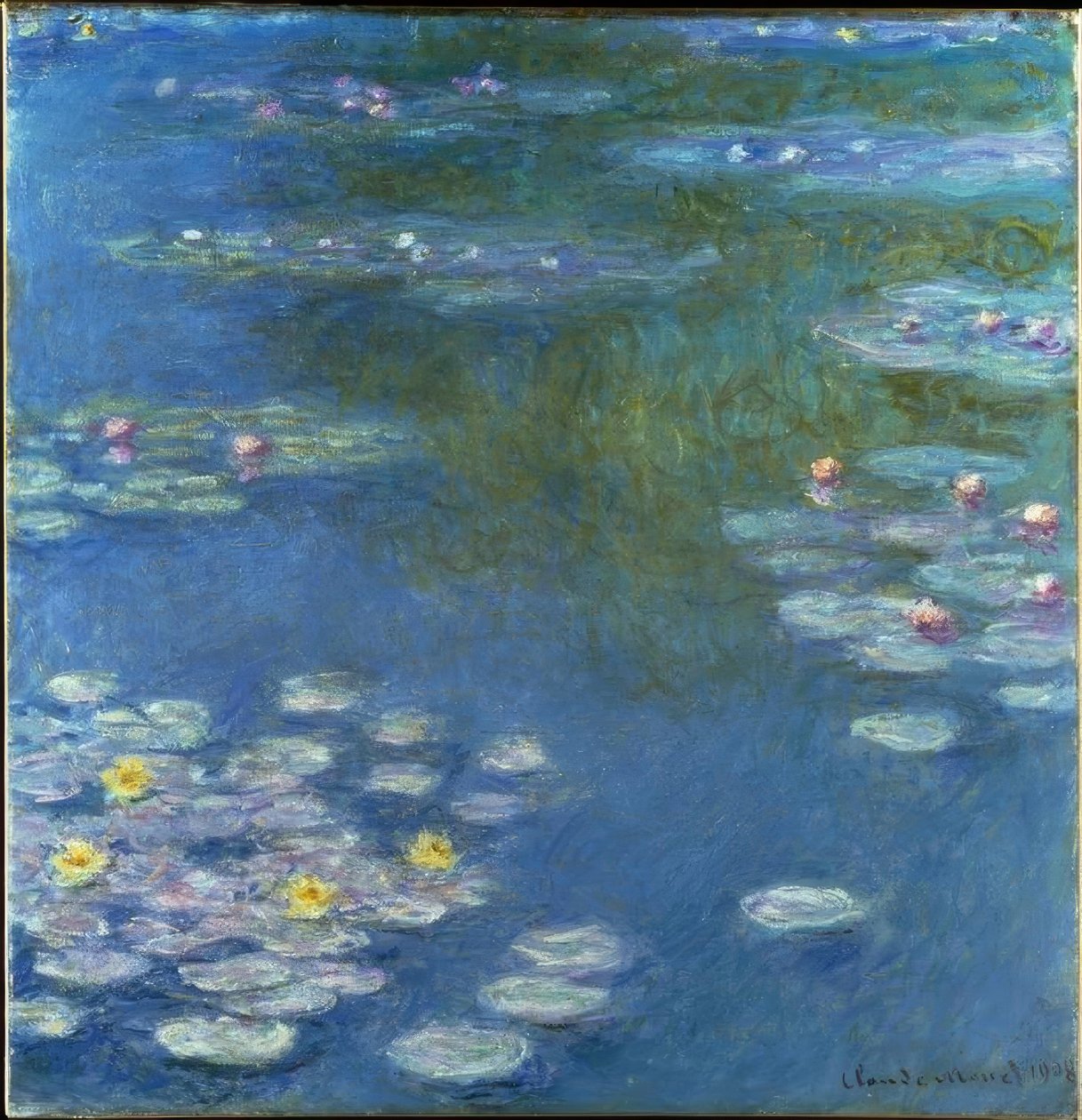 Nimfea autorstwa Claude Monet