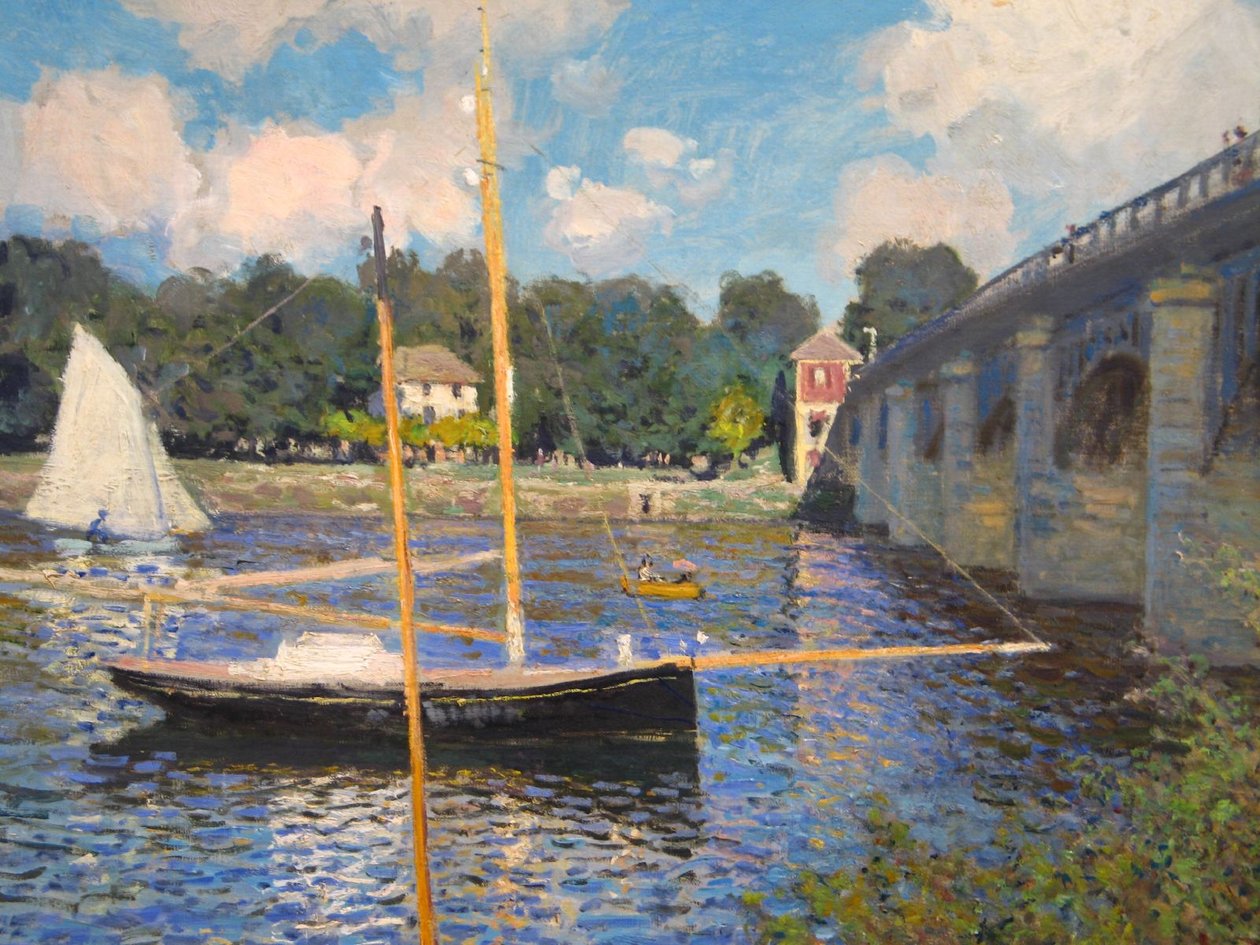 Most Argenteuil autorstwa Claude Monet