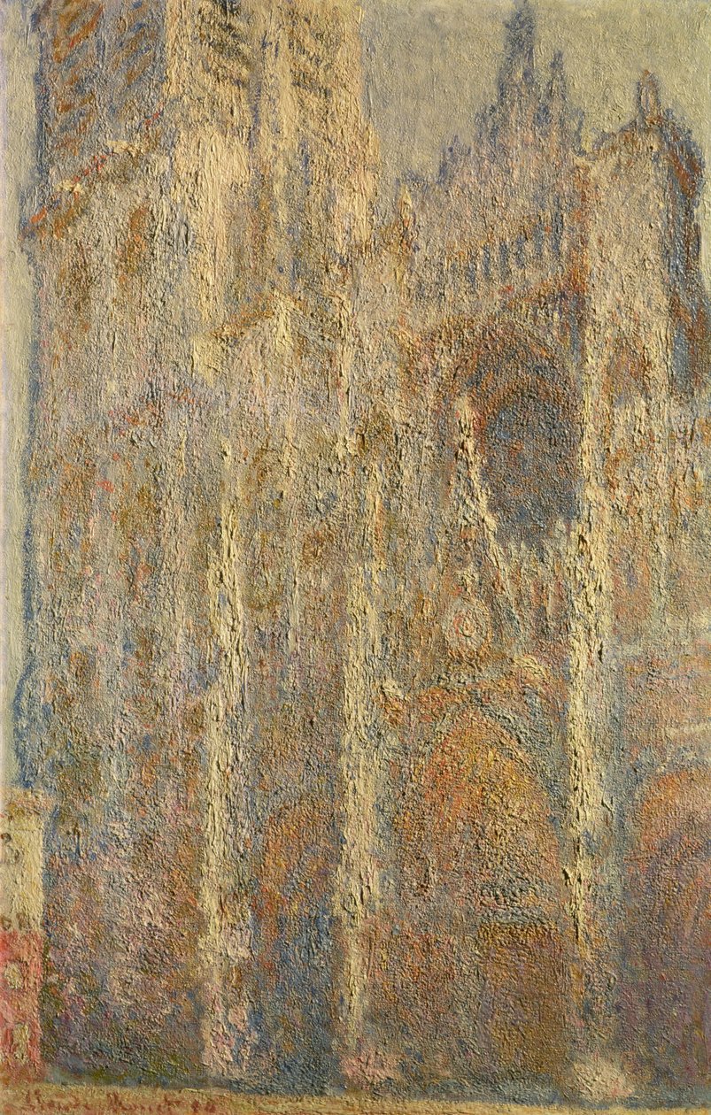 Katedra w Rouen, południe, 1894 autorstwa Claude Monet