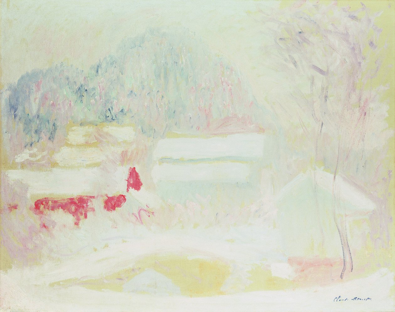 Sandviken, Norwegia, 1895 autorstwa Claude Monet