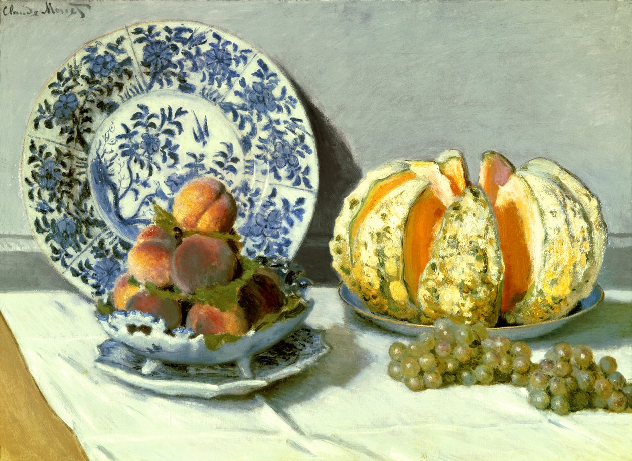 Натюрморт, 1872 он autorstwa Claude Monet