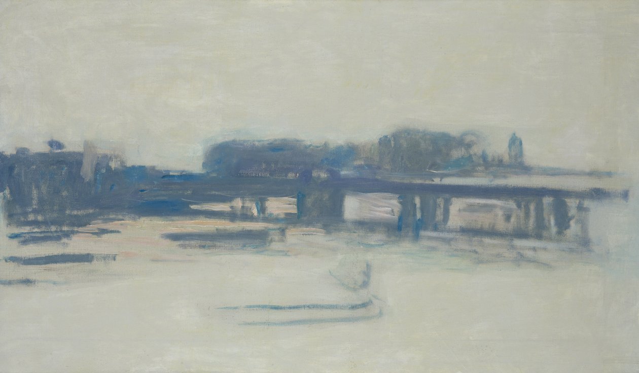 Studium dla mostu Charing Cross, 1899-1901 autorstwa Claude Monet