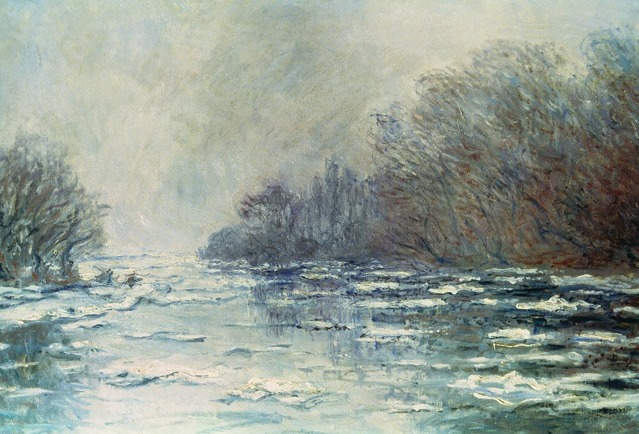 Rozstanie w Vetheuil, ok. 1883 r. autorstwa Claude Monet