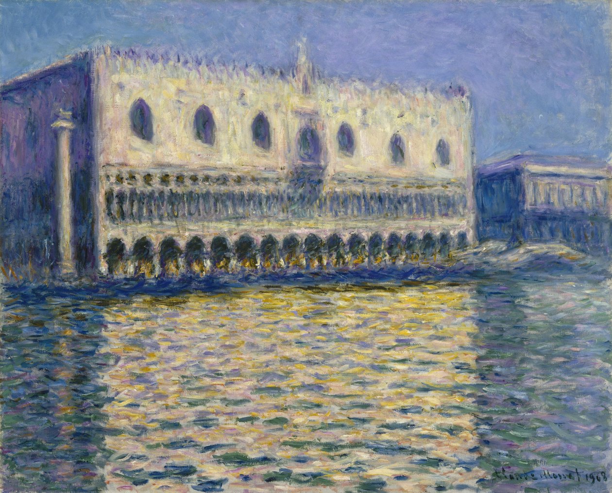 Pałac Dożów autorstwa Claude Monet
