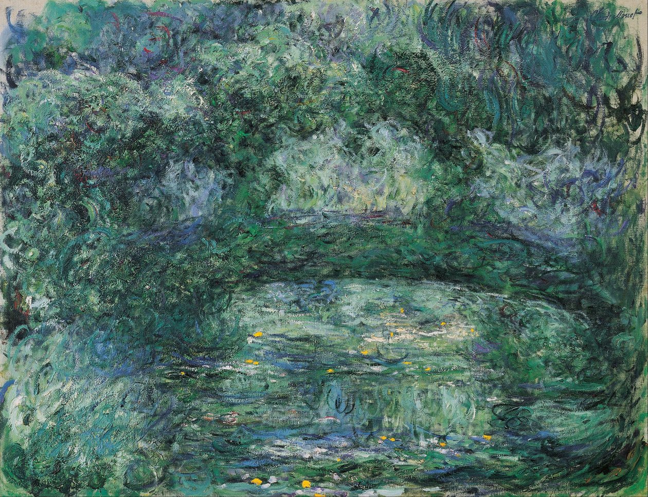 Most Japoński autorstwa Claude Monet