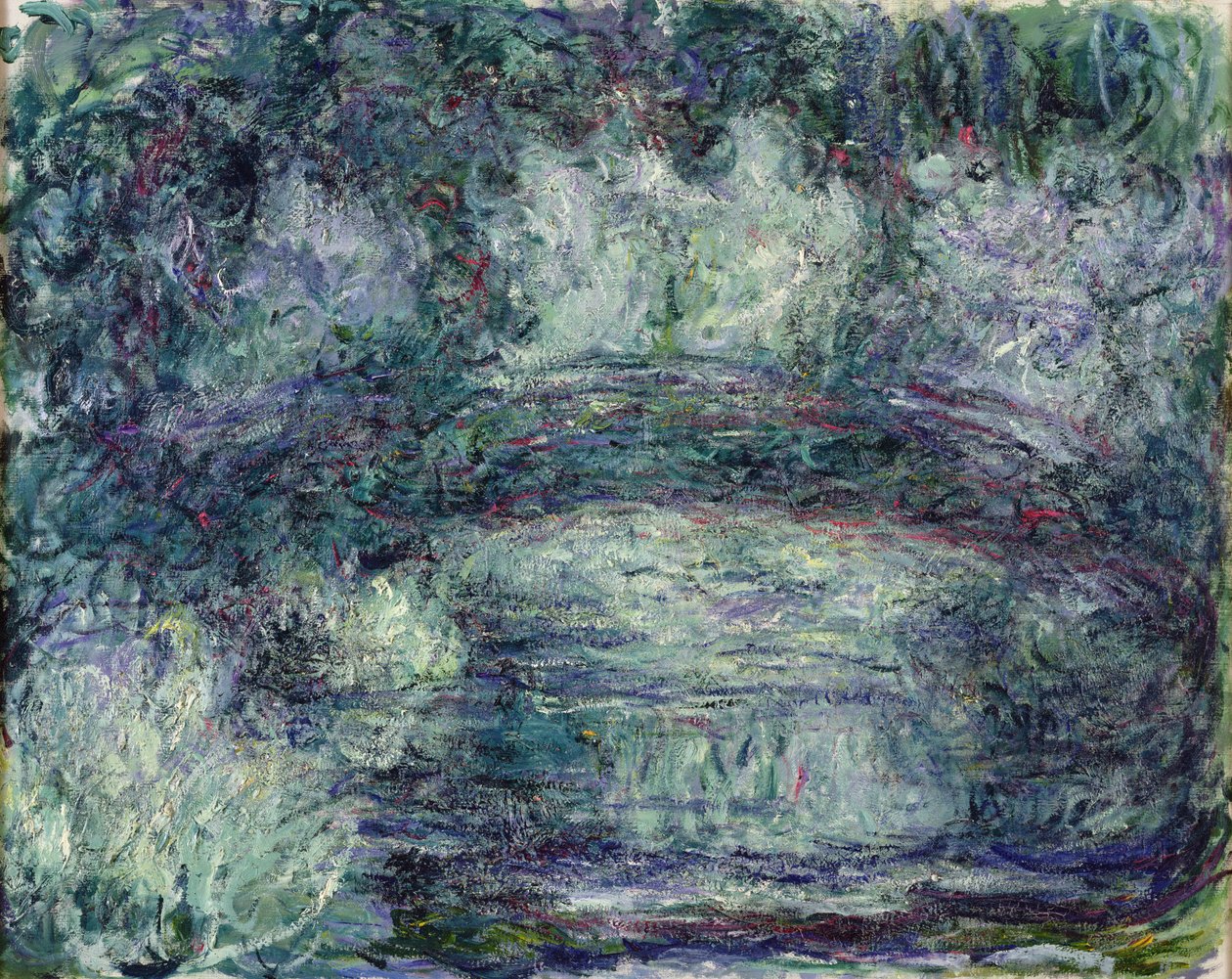 Most Japoński, 1918-19 (patrz detal 382336) autorstwa Claude Monet