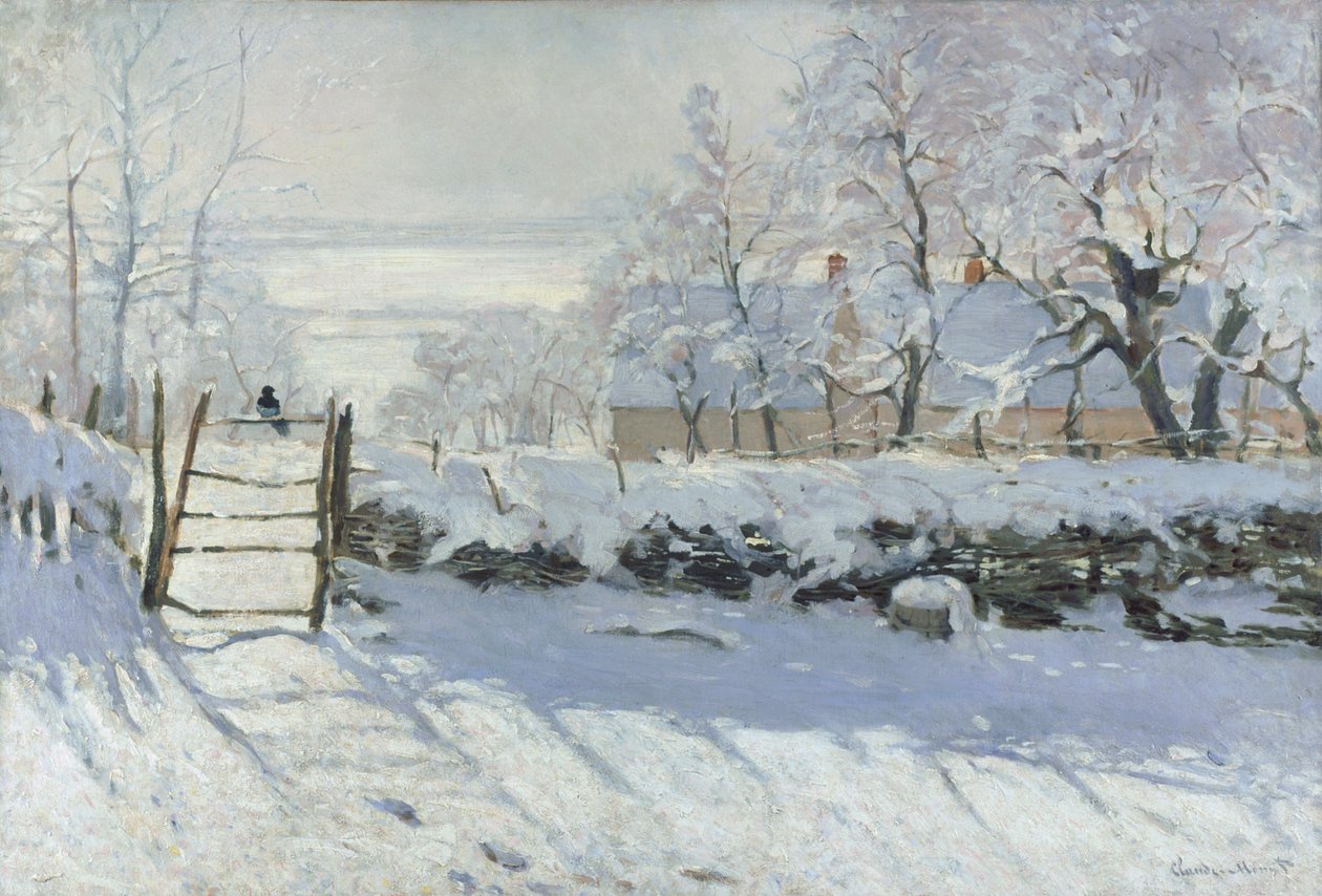 Sroka autorstwa Claude Monet