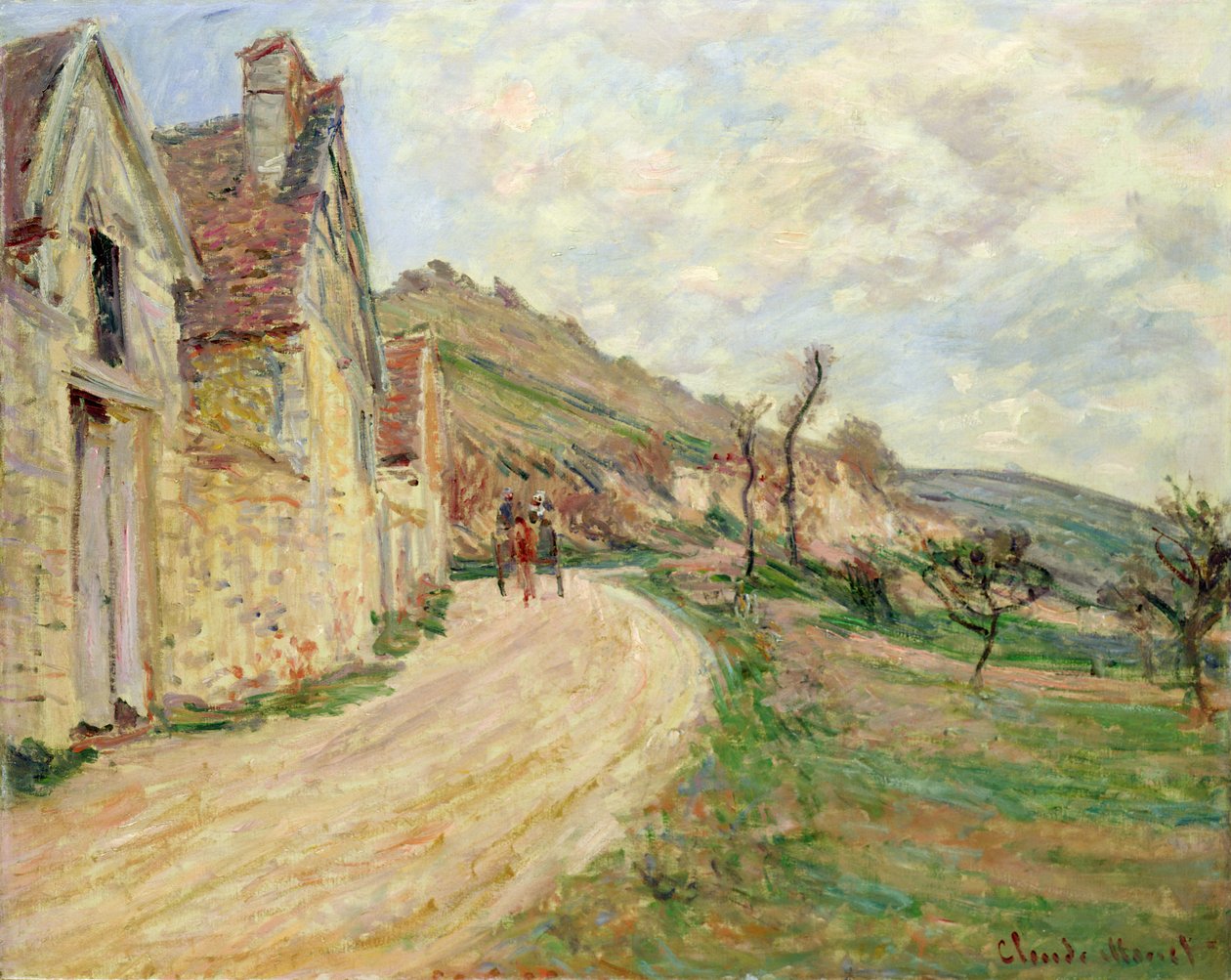 Skały w Falaise autorstwa Claude Monet