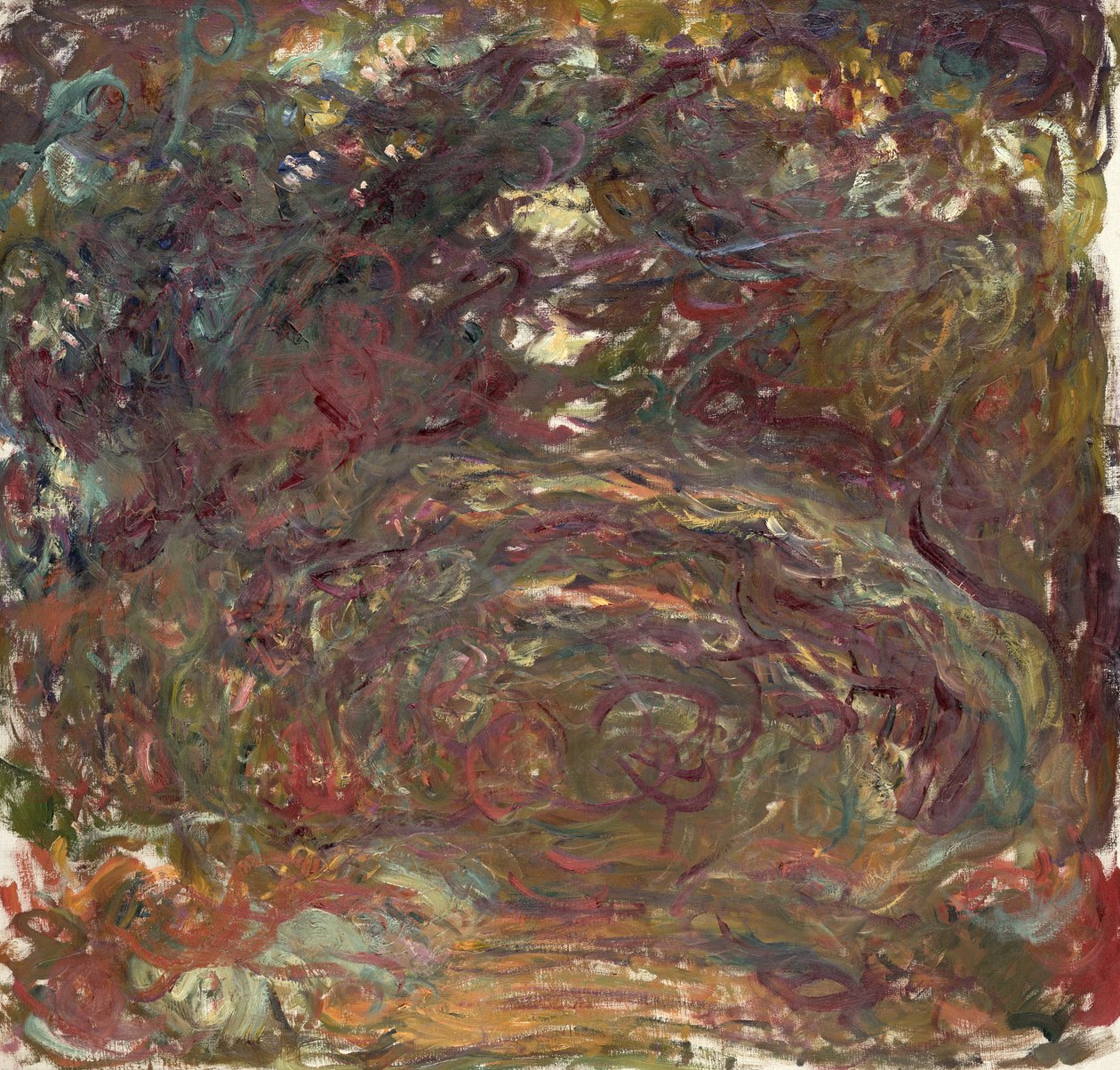 Różana Ścieżka, 1920-22 autorstwa Claude Monet