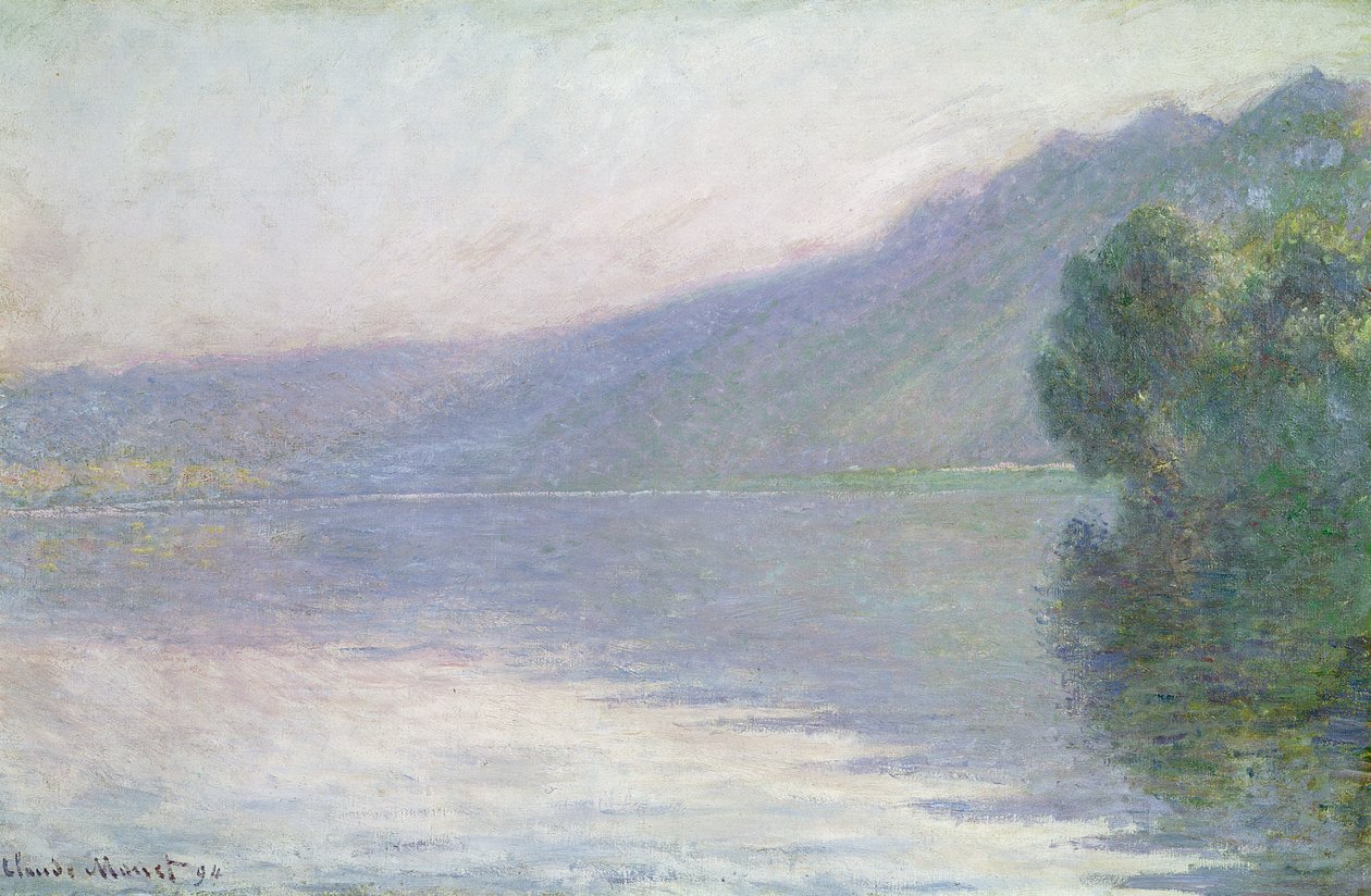 Sekwana w Port-Villez, 1894 autorstwa Claude Monet