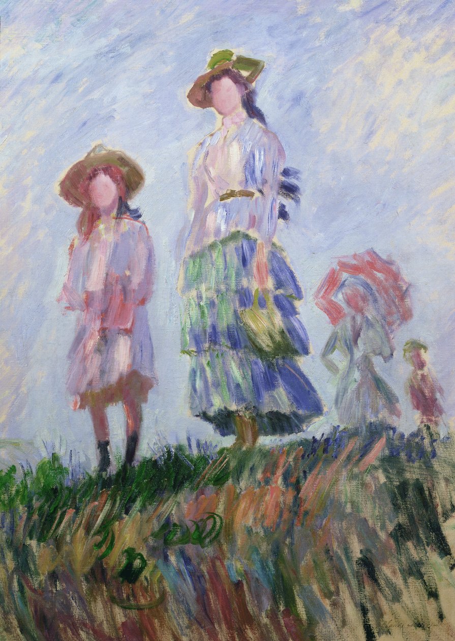 Spacer (szkic) 1882 autorstwa Claude Monet