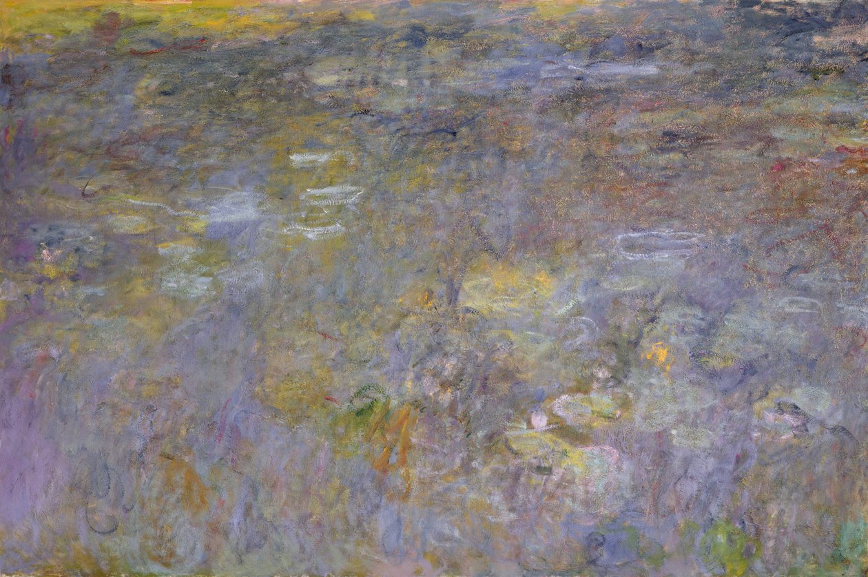 Staw lilii wodnych, ok. 1917-20 autorstwa Claude Monet