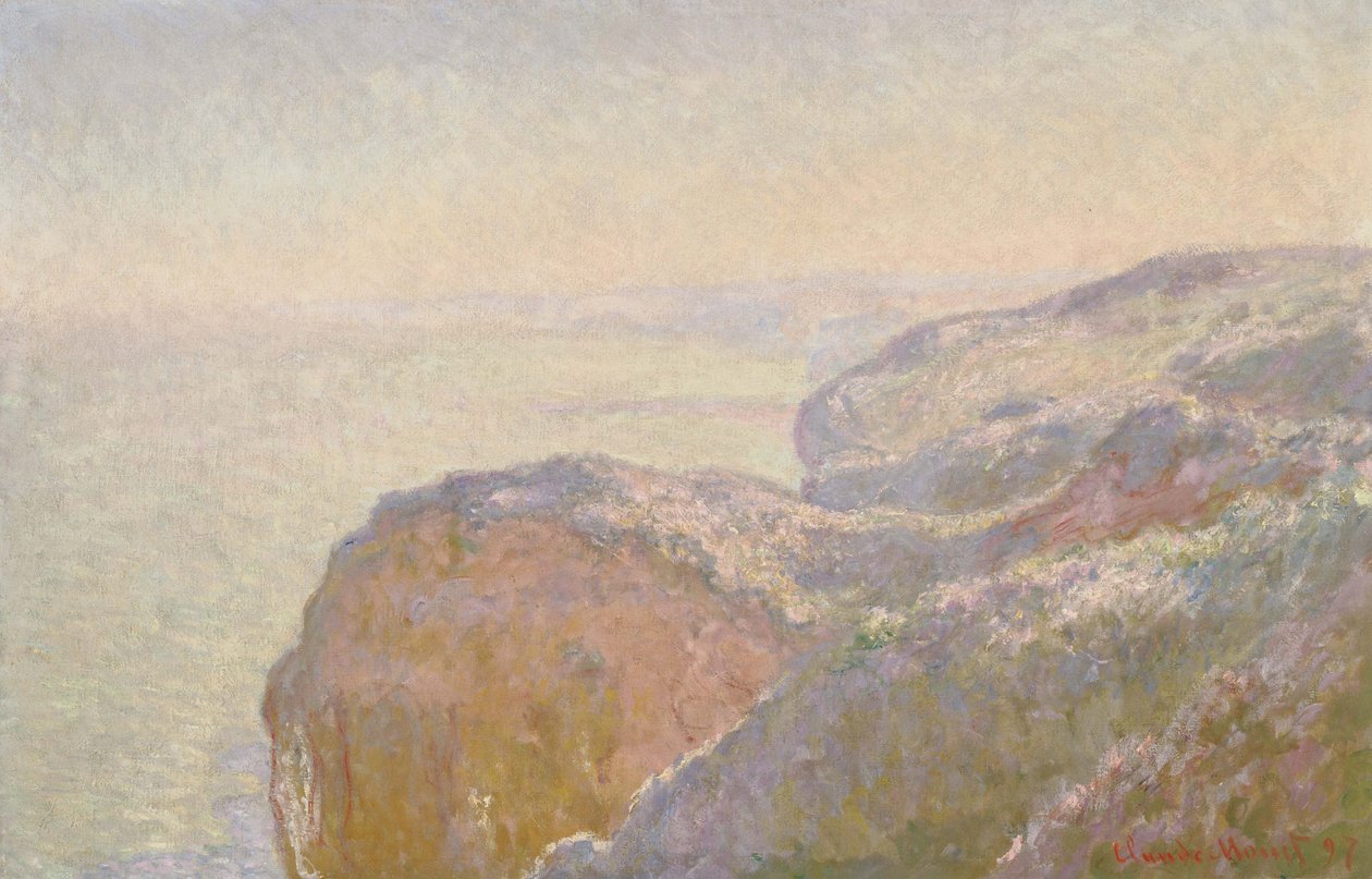 Val-Saint-Nicolas, niedaleko Dieppe (rano) autorstwa Claude Monet