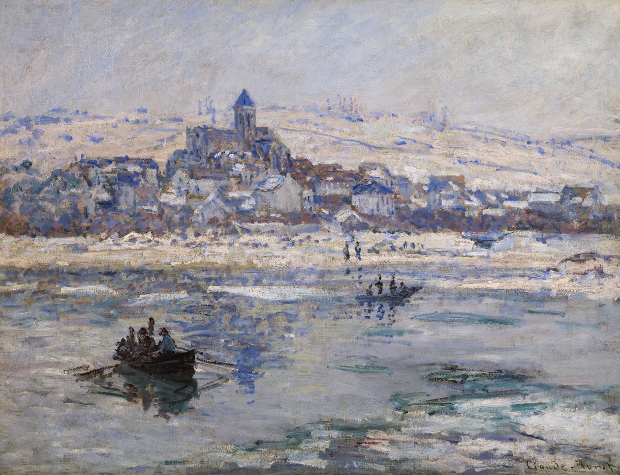 Vétheuil w zimie autorstwa Claude Monet