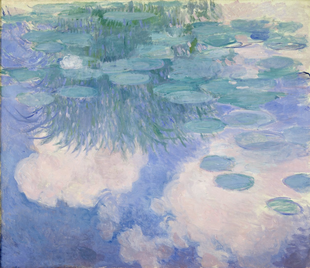 Lilie wodne, 1914-17 (patrz szczegół 382337) autorstwa Claude Monet