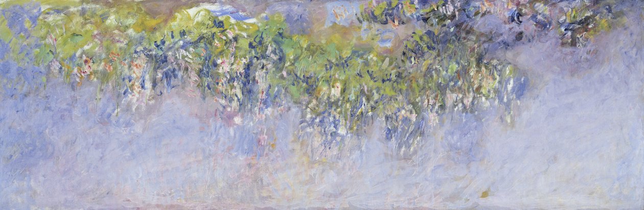 Glicynia, 1919-20 autorstwa Claude Monet