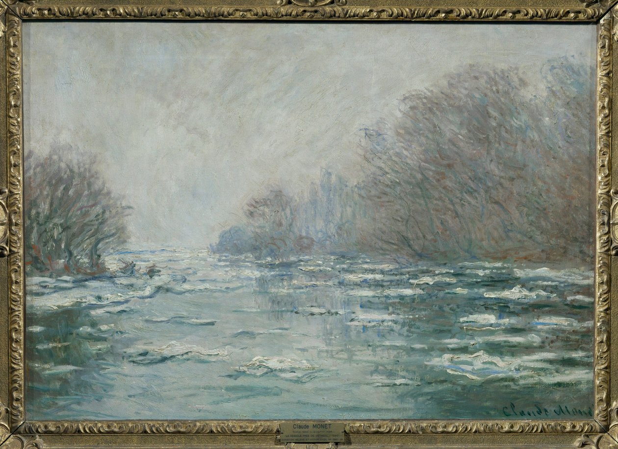 Katastrofa w pobliżu Vetheuil ... autorstwa Claude (follower of) Monet