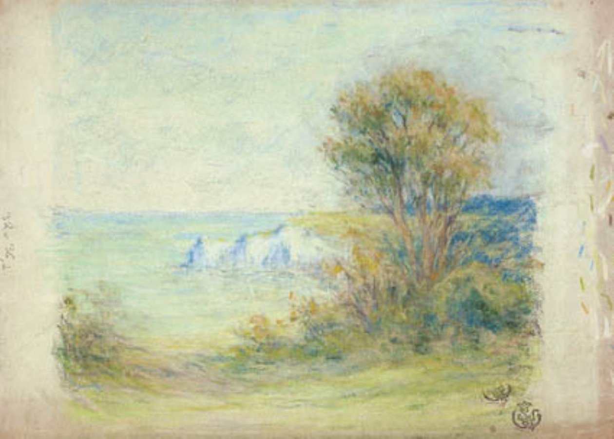 Klify w Etretat autorstwa Claude Emile Schuffenecker