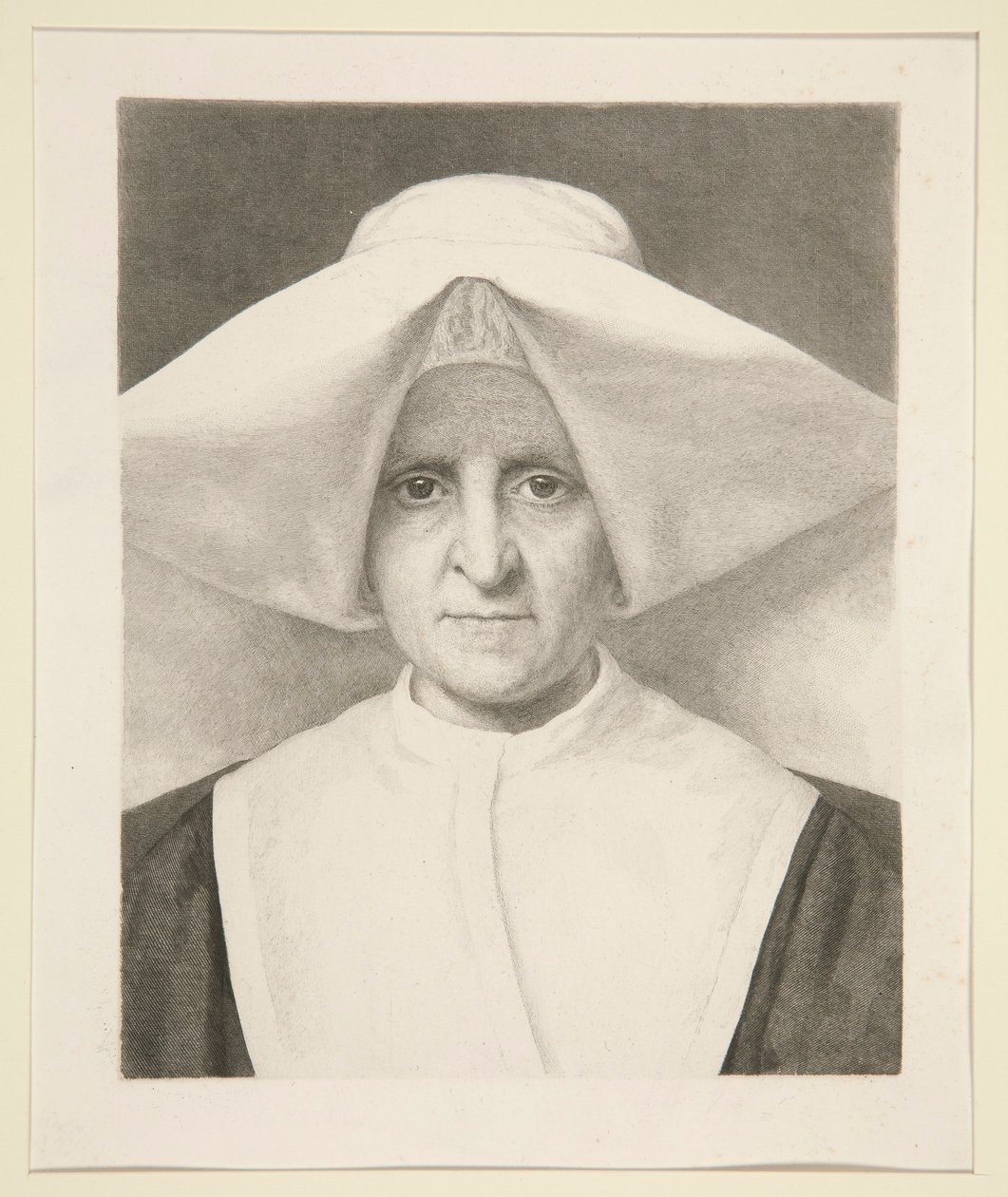 Siostra Rosalie (Jeanne-Marie Rendu) autorstwa Claude Ferdinand Gaillard