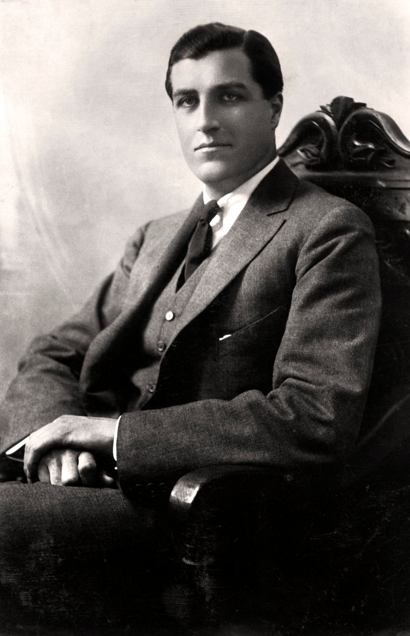 Godfrey Tearle 1884-1953, amerykański aktor, 1916. autorstwa Claude Harris