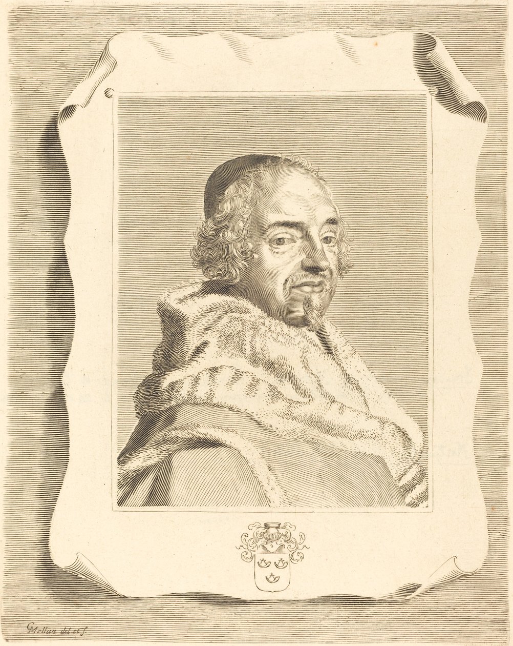 Francois-Theodore de Nesmond autorstwa Claude Mellan