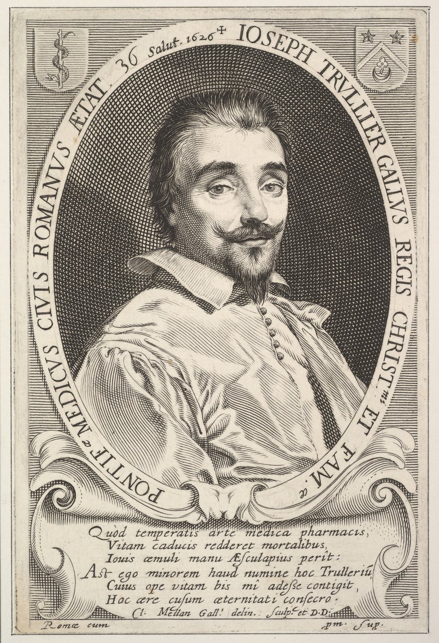 Józefa Trulliera, 1626. autorstwa Claude Mellan