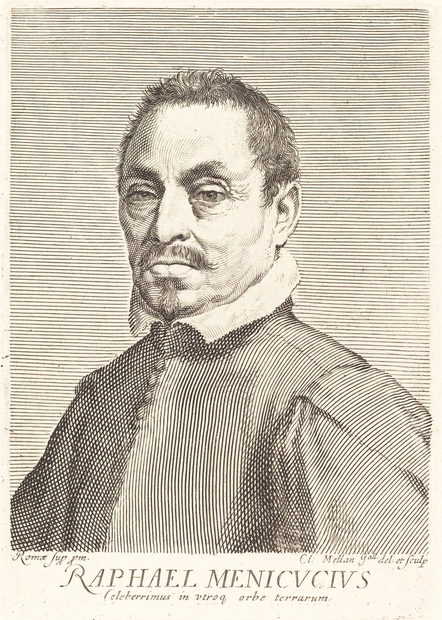 Raffaello Menicucci autorstwa Claude Mellan